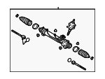 44250AA011 - Steering: Steering Gear for Toyota: Solara Image