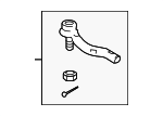 4547009040 - Steering: Outer Tie Rod for Toyota: Avalon, Camry, Solara Image