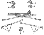 4723884 - Steering: Tie Rod for Chrysler: Concorde, LHS, New Yorker | Dodge: Intrepid Image
