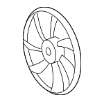 1636138040 - Cooling System: Fan Blade for Lexus: IS250, IS300, IS350, LS460 Image