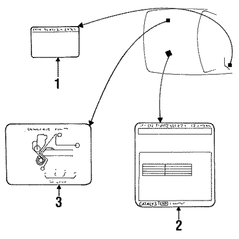 Labels for 1996 Hyundai Sonata #0