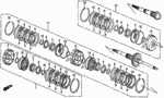 22542PA9000 - Transmission - Automatic: SEAT, CLUTCH SPRING for Honda Image