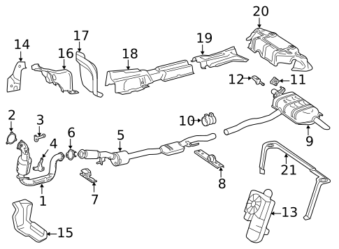 Mufflers for 2022 Mercedes-Benz GLB35 AMG #0