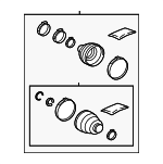 442948071 - Suspension: Boot Kit for Toyota: RAV4, RAV4 Prime, Venza Image