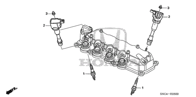 Plug Top Coil - Spark Plug for 2006 Honda Civic #0