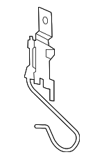 338270E050 - Body: Control Cable Bracket for Lexus: RX350, RX350L, RX450h, RX450hL Image