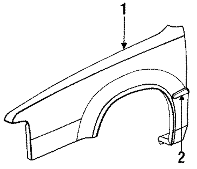 5253228 - Body: Fender for Mopar Image