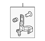 1J2155WJA00 - : Engine Water Pump Bracket for Honda: Clarity Image