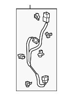 79964TRWA00 - : 2018-2021 Honda Clarity - Sub-Wire Harness Water Pump for Honda: Clarity Image