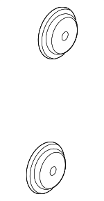 31185RCAA01 - Cooling System: Bearing Cover for Honda: Accord, Accord Crosstour, Crosstour, Odyssey, Pilot, Ridgeline Image