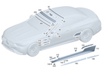 5409910300 - Interior Trim/Exterior Detachable Parts: Trim Strip Clip for Mercedes-Benz Image