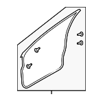808301AA0A - : Surround Weather-Strip for Nissan Image