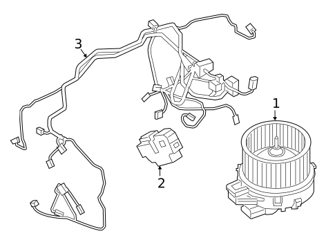 Blower Motor & Fan for 2018 BMW M760i xDrive #0