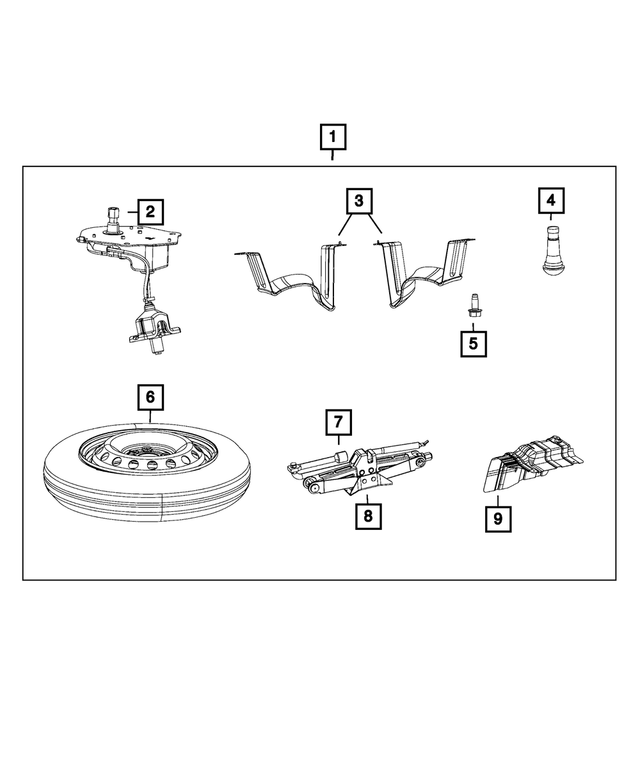 68069840AB - : Exhaust Shield for Fiat: 500 Image