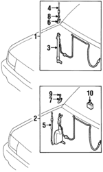 8633734030 - : Rod &amp; Pipe,  Sealed With Cable for Toyota: 4Runner, Pickup, T100 Image