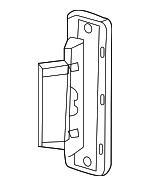 9078213100 - Body: Contact Plate for MB Vans Image