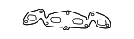 12786717 - Exhaust: Exhaust Manifold Gasket for Saab: 9-3 Image