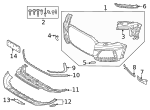4M0807154AGRU - Body: Valance for Audi Image