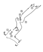 68078403AB - Fuel: Fuel Bundle Clip for Mopar Image