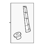 63186SG000 - : Molding for Subaru: Forester Image