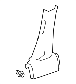 84171T3RA01ZA - Body: Lower Center Pillar Trim for Acura: ILX Image