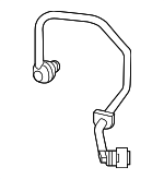 LR067249 - Body: Vacuum Hose for Land Rover: Range Rover, Range Rover Sport Image