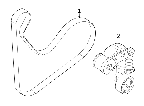 Belts & Pulleys for 2022 Hyundai Accent #0