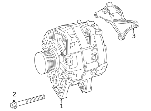 Alternator for 2021 Mercedes-Benz E63 AMG S #0