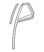 6801150080 - : Fixed Glass for Lexus: LS500, LS500h Image