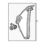 6983050081 - Body: Regulator Assembly for Lexus: LS500, LS500h Image