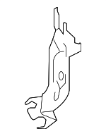 34526859534 - Brakes: ABS Sensor Bracket for BMW Image