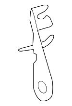 34526859536 - Brakes: ABS Sensor Bracket for BMW Image