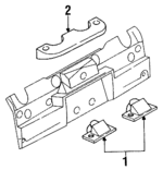 21020415 - Electrical: License Lamp for GM Image