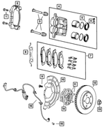 68052365AA - Brakes: Brake Bleeder Screw for Mopar Image