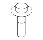 AJ811754 - Steering: Gear Assembly Bolt for Jaguar: F-Pace, F-Type, I-Pace, XE, XF, XFR, XFR-S, XJ, XJR, XJR575, XK, XKR, XKR-S Image