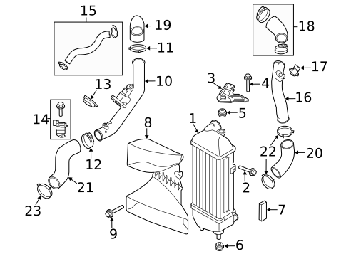 Intercooler for 2011 Hyundai Sonata #0