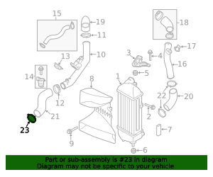 2011-2016 Hyundai Outlet Hose Clamp 28292-27440 | Hamilton Hyundai ...