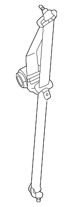 89844W011P - : Lap &amp; Shoulder Belt for Mitsubishi: Outlander Image