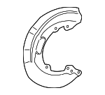 4778250070 - Brakes: Splash Shield for Lexus: LS460, LS600h Image