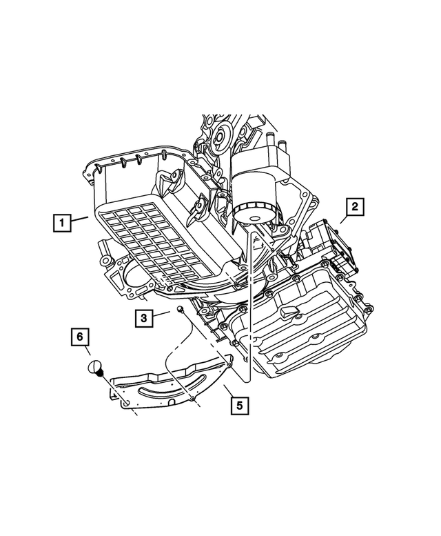R5138354AE - Automatic Transaxle 4 Speed: With Torque Converter Transaxle Package for Mopar Image