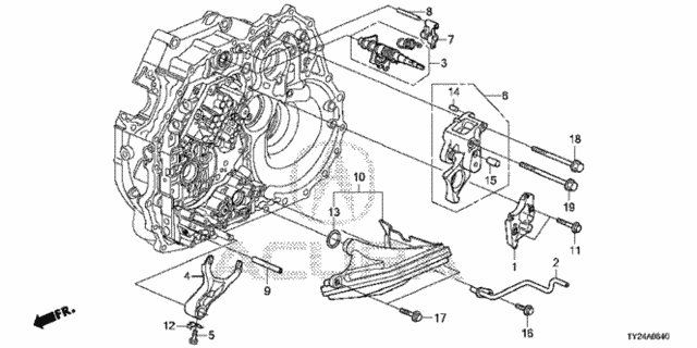 AT Shift Fork (6AT) for 2015 Acura RLX #0