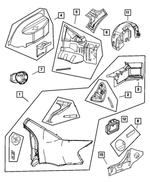 4878810AB - : Quarter Panel Extension, Right for Mopar Image