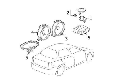 Sound System for 2005 Acura TSX #0