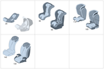 9704002 - Child Seats: Outer Cover, Child Seat for Mercedes-Benz Image