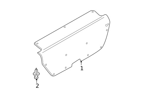 Interior Trim - Trunk for 2010 Nissan Versa #0