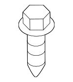 652893M000 - Body: Bumper Cover Bolt for Hyundai Image