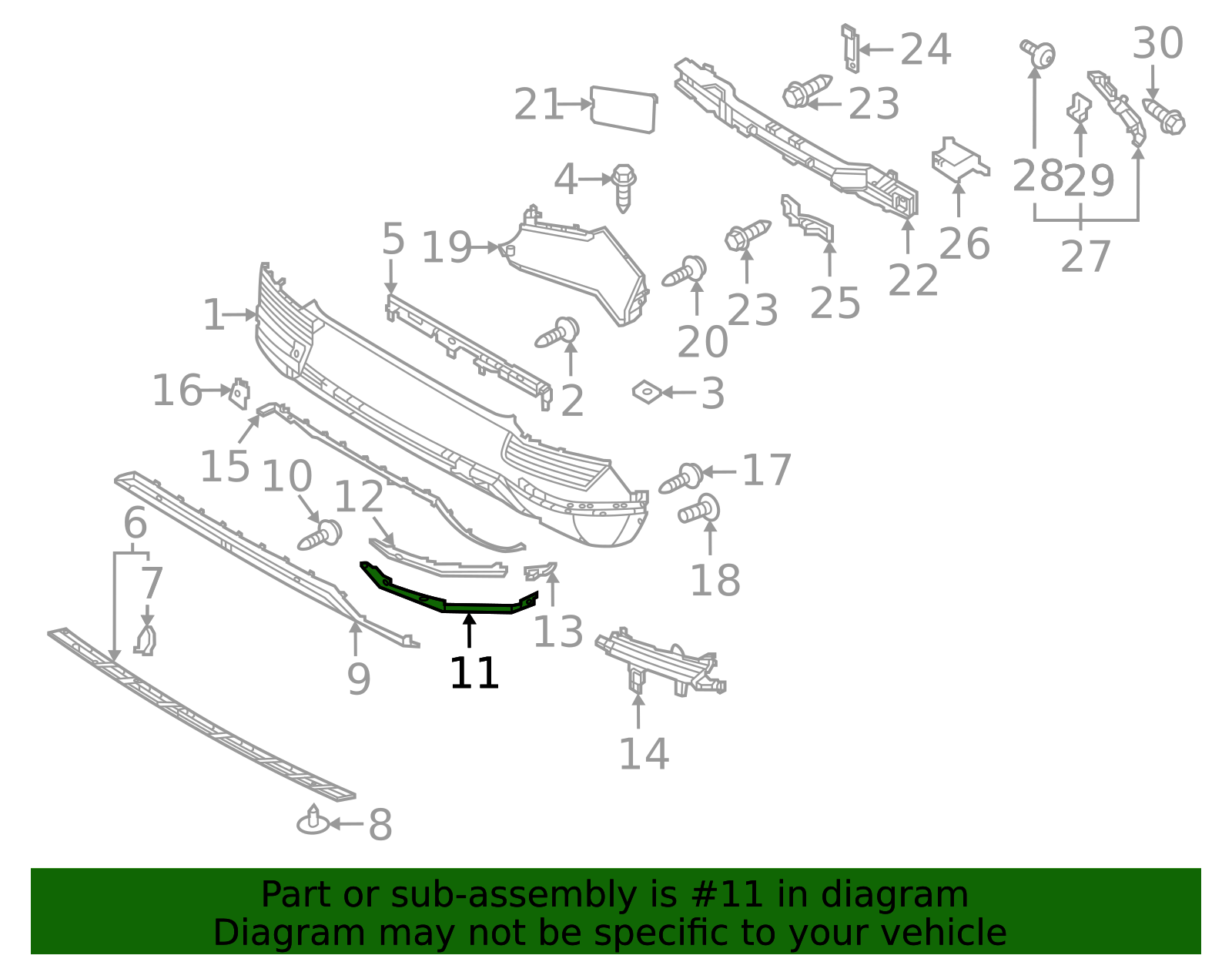 2022-2024 Hyundai Ioniq 5 Lower Trim 86697-GI000 | MotorMotor