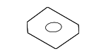 1334106887B - Body: Bumper Cover Nut for Hyundai Image