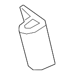 51447416577 - : Upper Center Pillar Trim Baffle for Mini Image