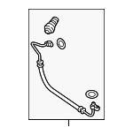 80315TBAA01 - : Discharge Hose for Honda: Civic Image